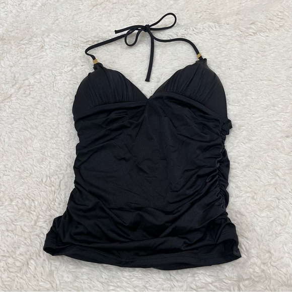 Victoria's Secret Other - Victoria’s Secret Ruched Side Tankini Top Small